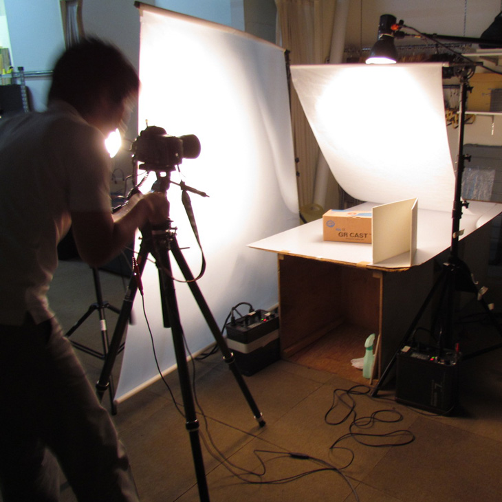 商品スタジオ撮影