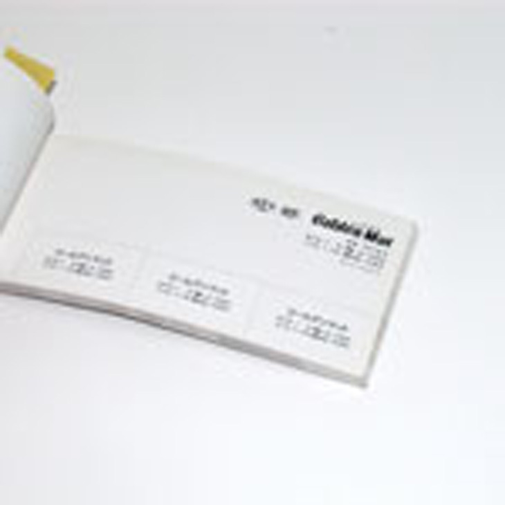 マット系印刷用紙サンプル帳